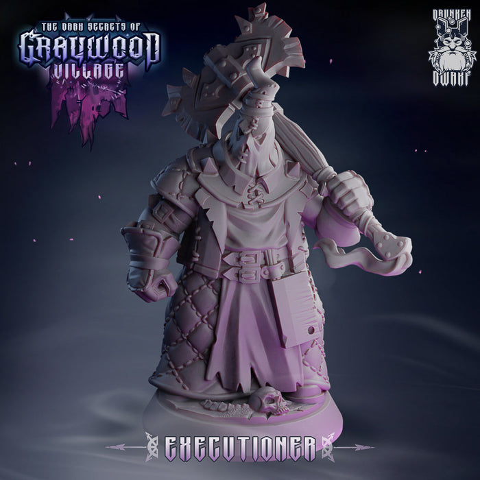 Character Miniatures | Graywood Village | Fantasy Miniature | Drunken Dwarf TabletopXtra