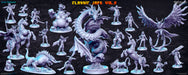 Classic JRPG Vol 2 Miniatures (Full Set) | Fantasy Miniature | RN Estudio TabletopXtra
