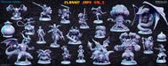 Classic JRPG Vol 3 Miniatures (Full Set) | Fantasy Miniature | RN Estudio TabletopXtra