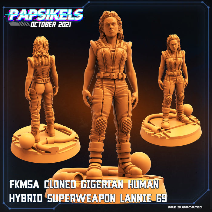 Cloned Gigerian Lannie 69 | Aliens Vs Humans IV | Sci-Fi Miniature | Papsikels TabletopXtra