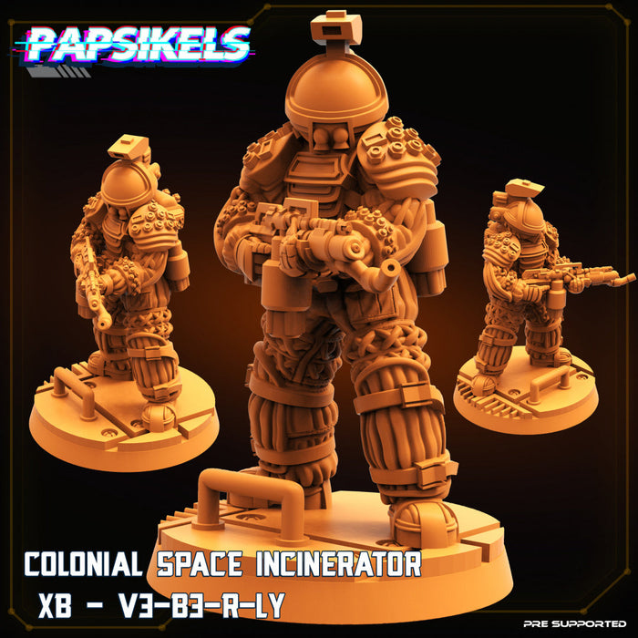 Colonial Space Incinerator XB-V3-R-LY | Sci-Fi Specials | Sci-Fi Miniature | Papsikels TabletopXtra