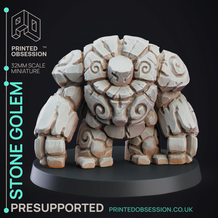 Construct Miniatures (Full Set) | Fantasy Miniature | Printed Obsession TabletopXtra