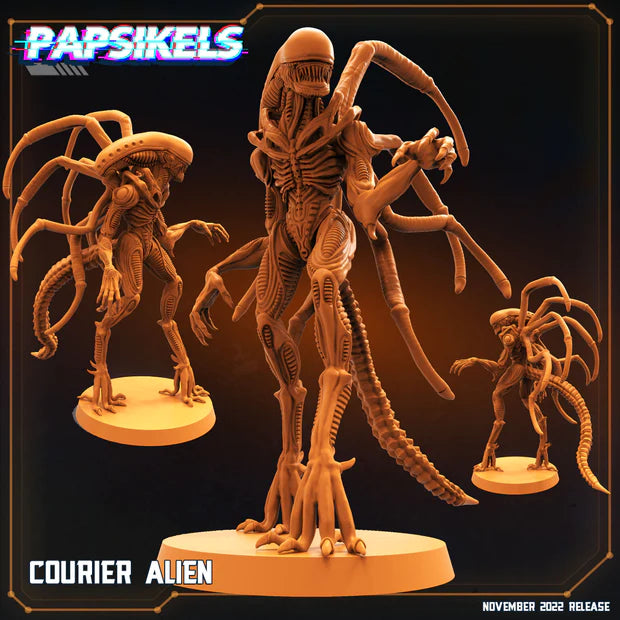 Courier Alien | Sci-Fi Specials | Sci-Fi Miniature | Papsikels TabletopXtra