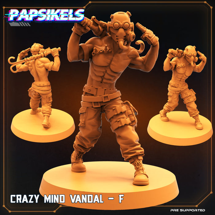 Crazy Mind Miniatures | Droids Vs Crazy | Sci-Fi Miniature | Papsikels TabletopXtra