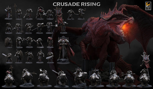 Crusade Rising Miniatures | Fantasy Miniature | Lord of the Print TabletopXtra