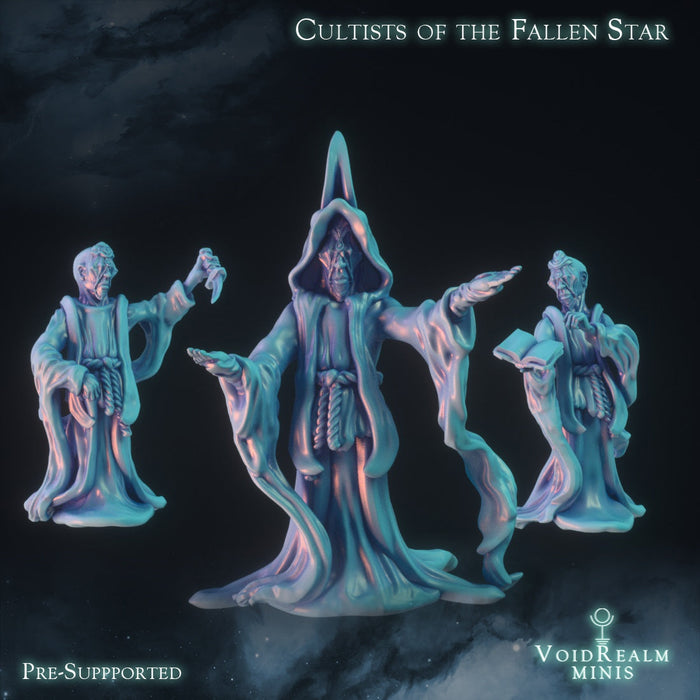 Cultists of the Fallen Star | They Came From The Stars | VoidRealm Minis TabletopXtra