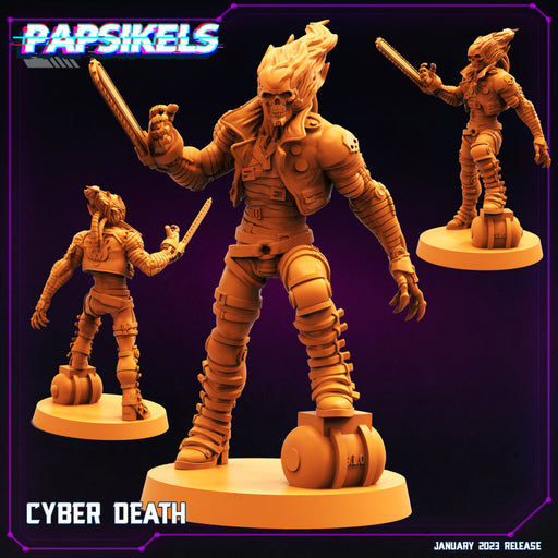 Cyber Death | Cyberpunk | Sci-Fi Miniature | Papsikels TabletopXtra