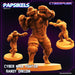 Cyber MMA Fighter Miniatures | Skelepunk Gang Wars | Sci-Fi Miniature | Papsikels TabletopXtra