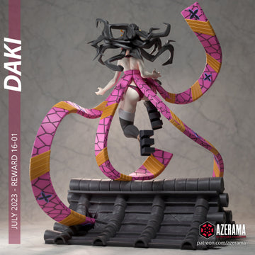 Daki | Pin-Up Miniature Statue | Azerama