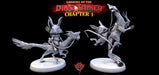 Dani Surepaw and Hoppy Miniatures | Legends of the Dino Tamer: Chapter One | Fantasy Miniature | Mini Monster Mayhem TabletopXtra
