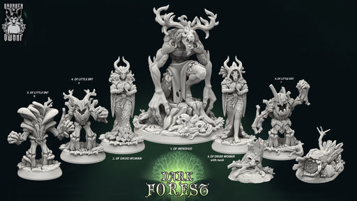 Dark Forest Part 2 Miniatures (Full Set) | Fantasy Miniature | Drunken Dwarf TabletopXtra