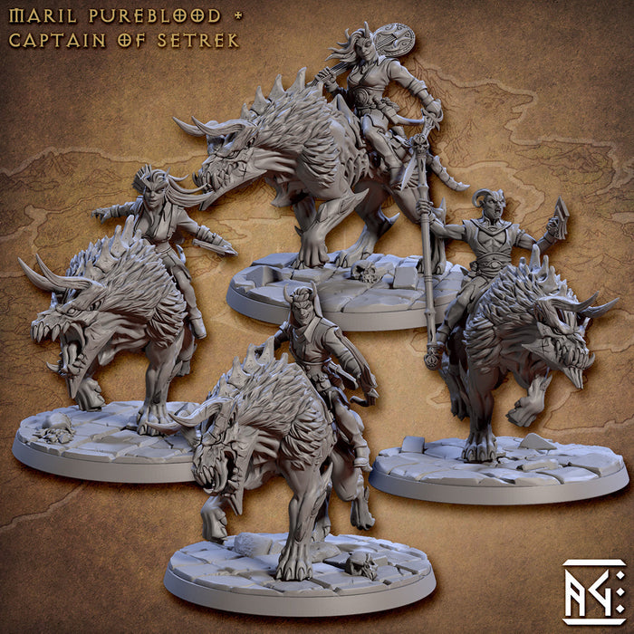 Demonhounds | City of Intrigues | Fantasy Miniature | Artisan Guild TabletopXtra