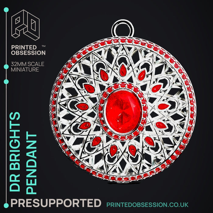Dr Brights Pendant | SCP - D&D Incursion | Fantasy Miniature | Printed Obsession TabletopXtra
