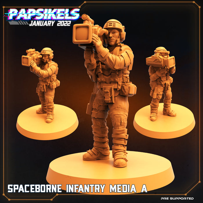 Dropship Troopers II Miniatures (Full Set) | Sci-Fi Miniature | Papsikels TabletopXtra