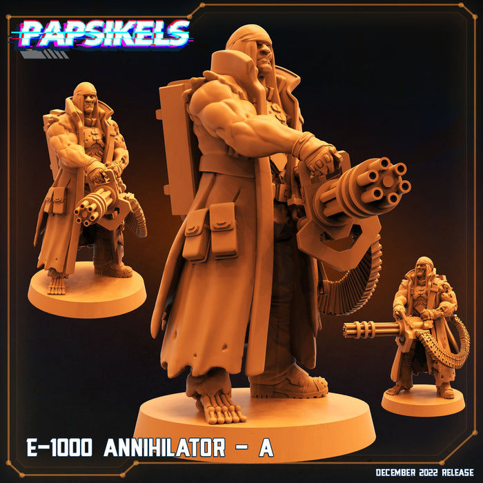 E-1000 Annihilator A | The Exterminator | Sci-Fi Miniature | Papsikels TabletopXtra