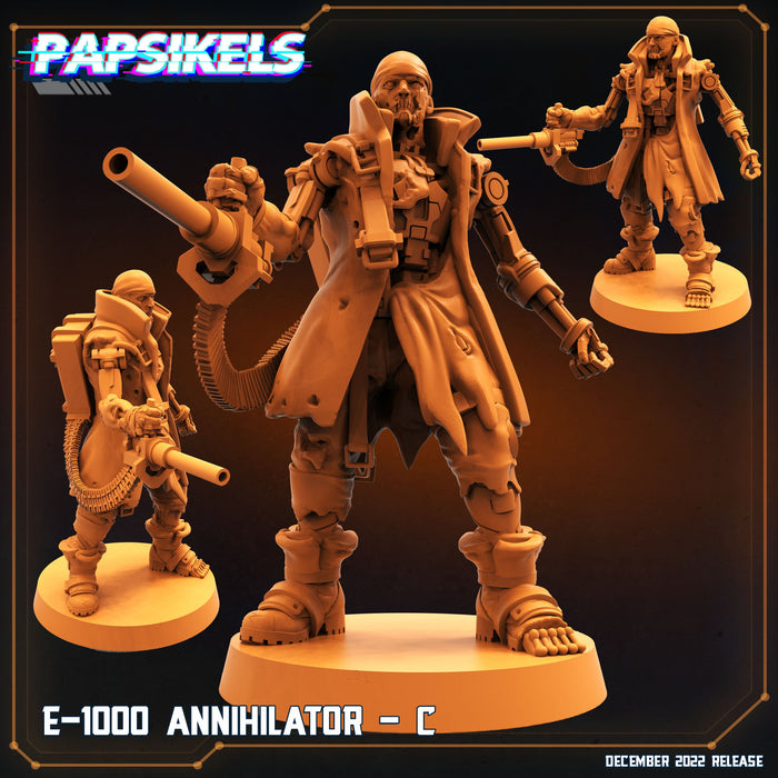 E-1000 Annihilator C | The Exterminator | Sci-Fi Miniature | Papsikels TabletopXtra