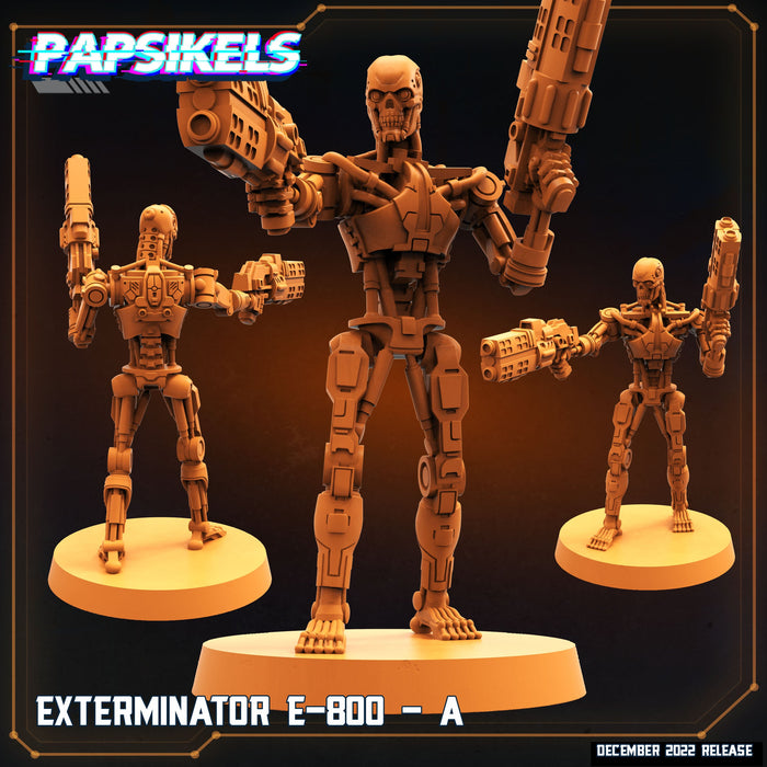 E-800 Exterminator A | The Exterminator | Sci-Fi Miniature | Papsikels TabletopXtra