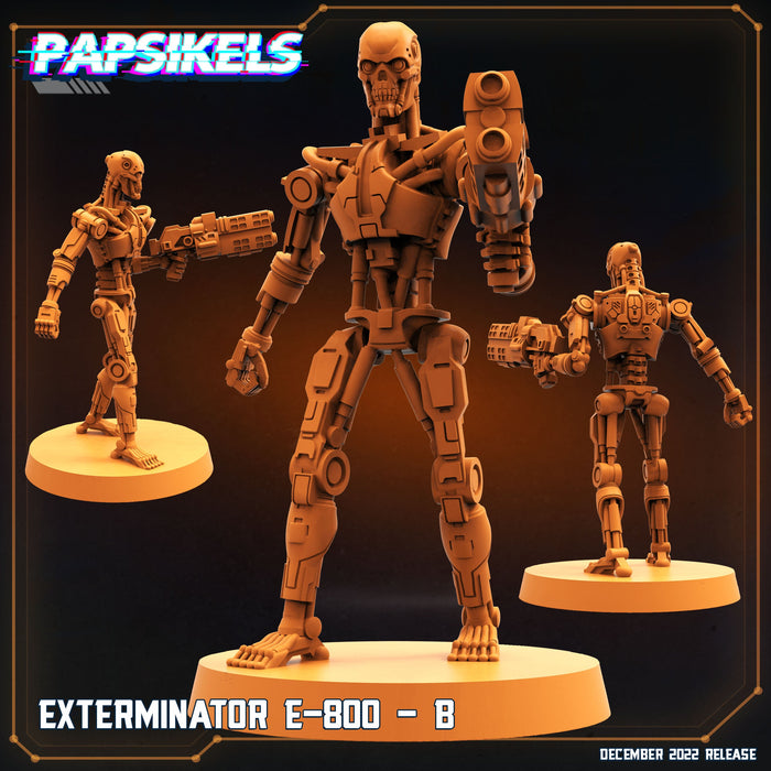 E-800 Exterminator B | The Exterminator | Sci-Fi Miniature | Papsikels TabletopXtra