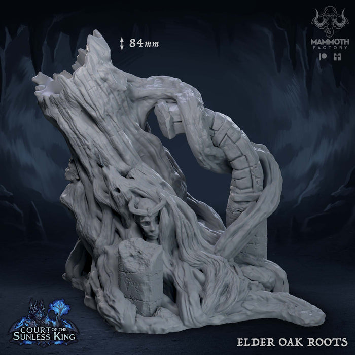 Elder Oak Roots | Court of the Sunless King | Fantasy Miniature | Mammoth Factory