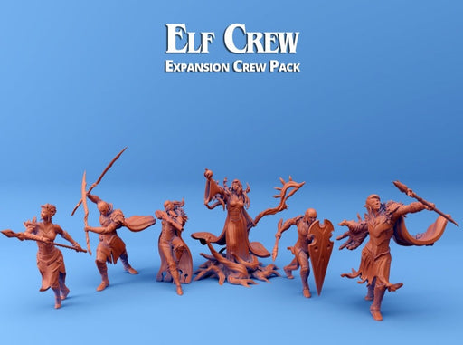 Elf Crew (Expansion) | Skies of Sordane | Fantasy Miniature | Arcane Minis TabletopXtra