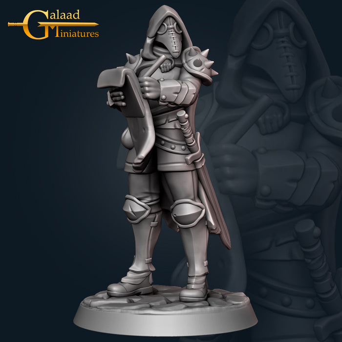 Enforcer B | February Adventurer | Fantasy Miniature | Galaad Miniatures TabletopXtra