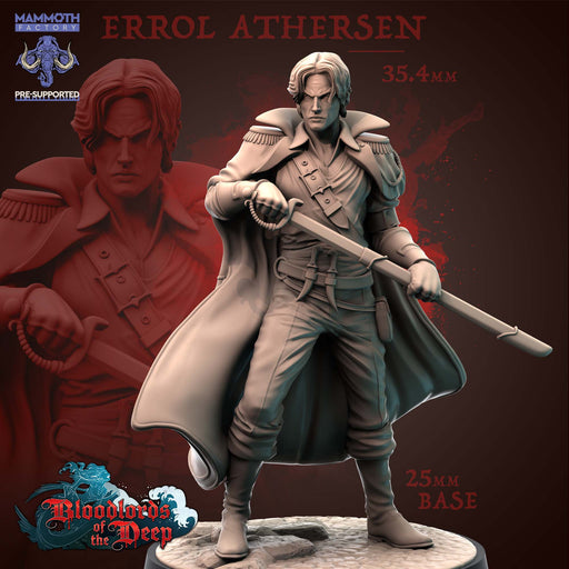 Errol Athersen | Blood Lords of the Deep | Fantasy Miniature | Mammoth Factory TabletopXtra