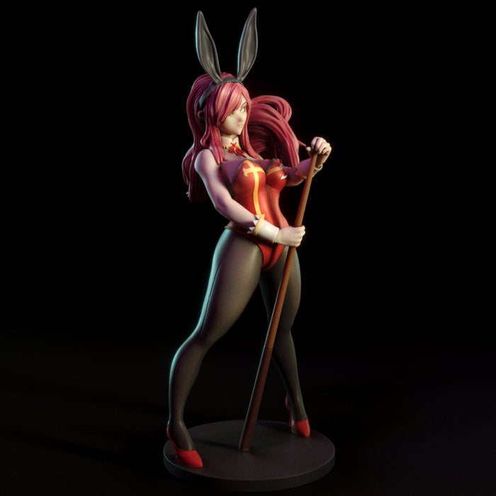 Ezra Bunny | Pin-Up Statue Fan Art Miniature Unpainted | Torrida Minis