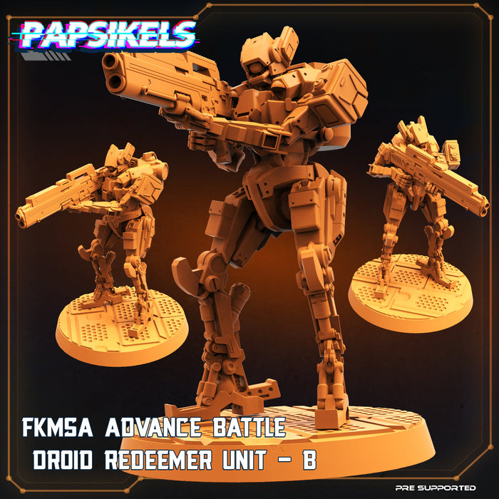 FKMSA Advance Battle Droid Redeemer B | Droids Vs Crazy | Sci-Fi Miniature | Papsikels TabletopXtra