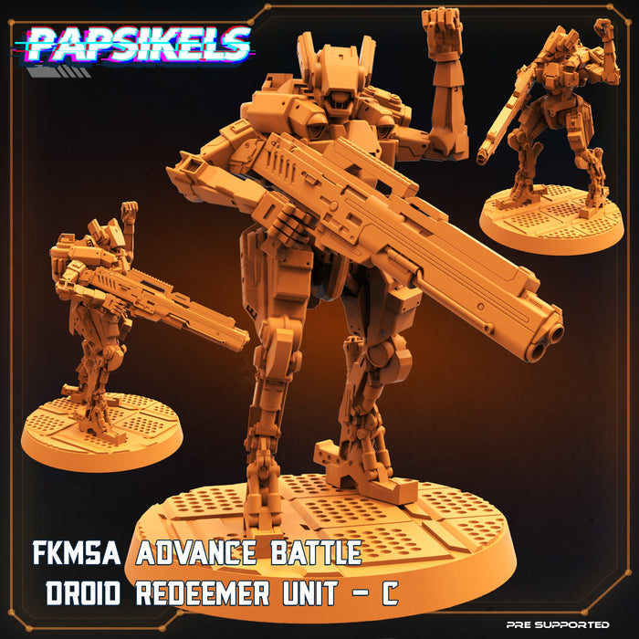 FKMSA Advance Battle Droid Redeemer C | Droids Vs Crazy | Sci-Fi Miniature | Papsikels TabletopXtra