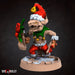 Festive Kobold Warrior | Bullet Town Christmas | Fantasy Miniature | Bite the Bullet TabletopXtra