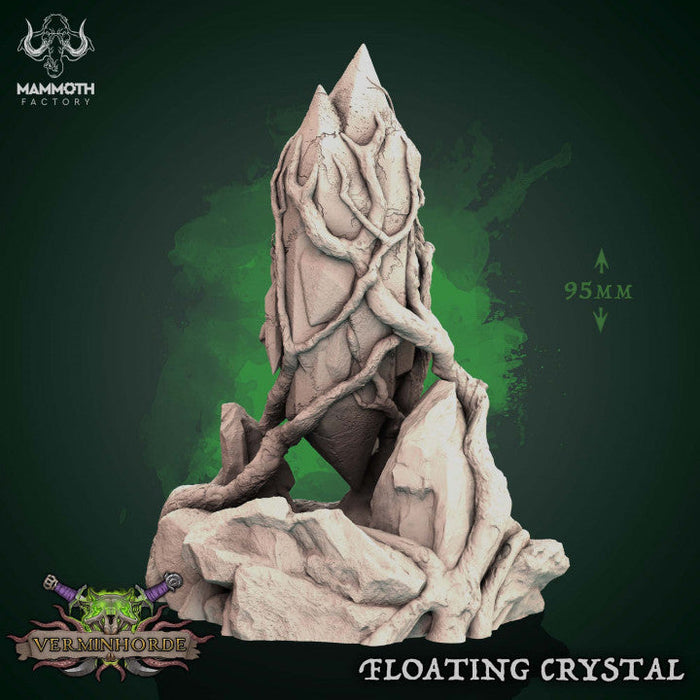 Floating Crystal | Verminhorde | Fantasy Miniature | Mammoth Factory TabletopXtra
