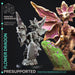 Flower Dragon | The Familiar Seller | Fantasy Miniature | Printed Obsession TabletopXtra