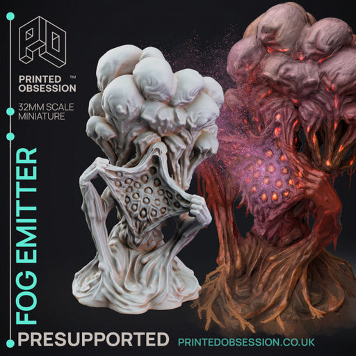 Fog Emitter | The Mists of Change | Fantasy Miniature | Printed Obsession TabletopXtra