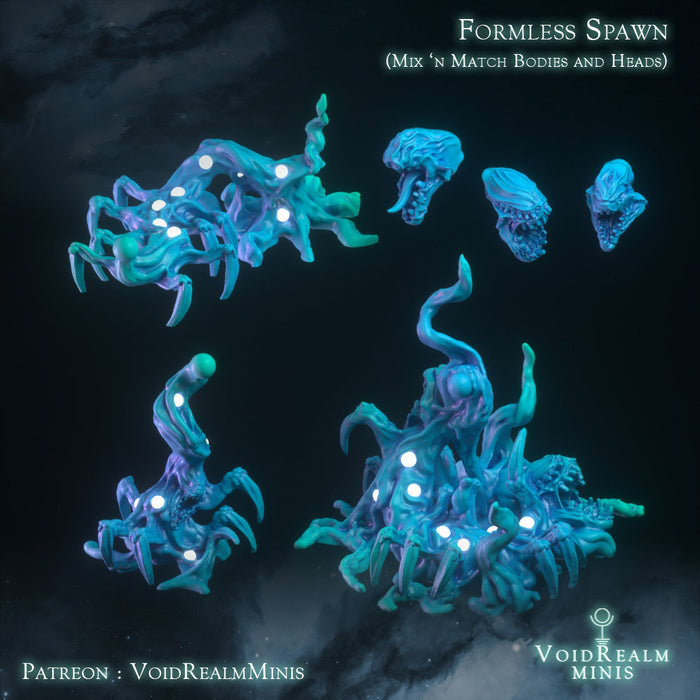 Formless Spawn | Dwellers of N'Kai | VoidRealm Minis TabletopXtra
