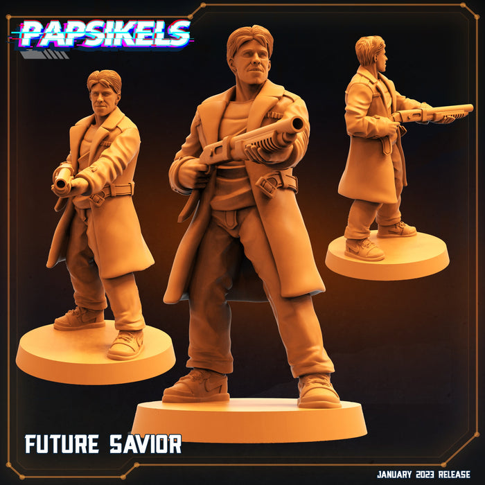 Future Savior | The Resistance | Sci-Fi Miniature | Papsikels TabletopXtra