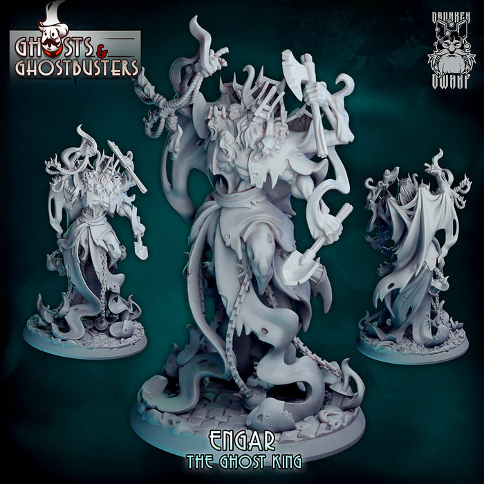 Ghosts & Ghostbusters Miniatures (Full Set) | Fantasy Miniature | Drunken Dwarf TabletopXtra
