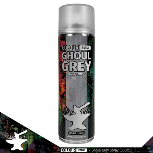 Ghoul Grey | Colour Forge | Matt Spray Primer TabletopXtra