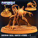 Gigerian Skull Hunter Hybrid - F | Aliens Vs Humans IV | Sci-Fi Miniature | Papsikels TabletopXtra
