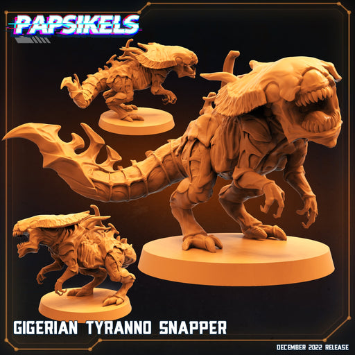 Gigerian Tyranno Snapper | Sci-Fi Specials | Sci-Fi Miniature | Papsikels TabletopXtra