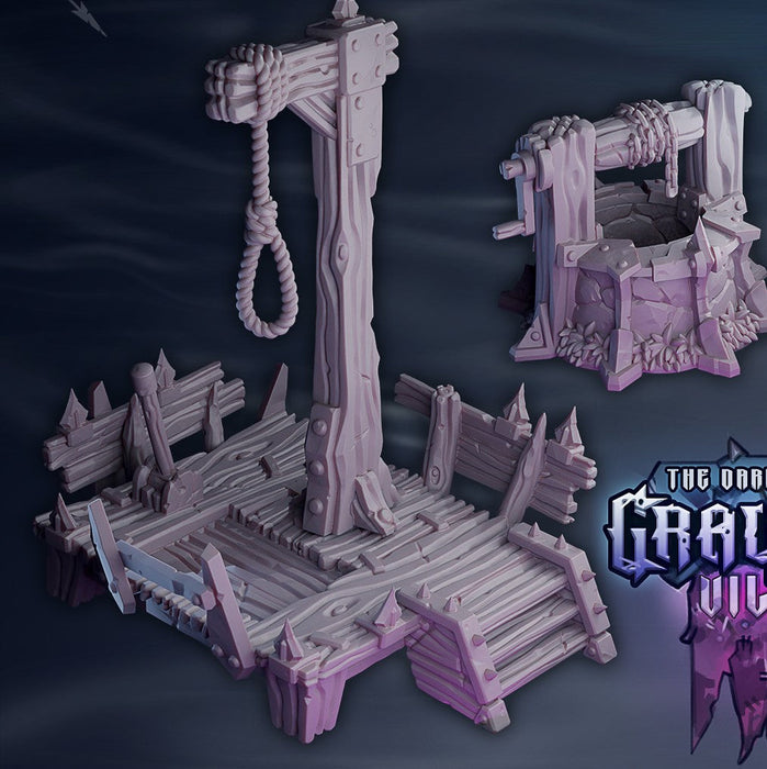 Graywood Village Miniatures (Full Set) | Fantasy Miniature | Drunken Dwarf TabletopXtra