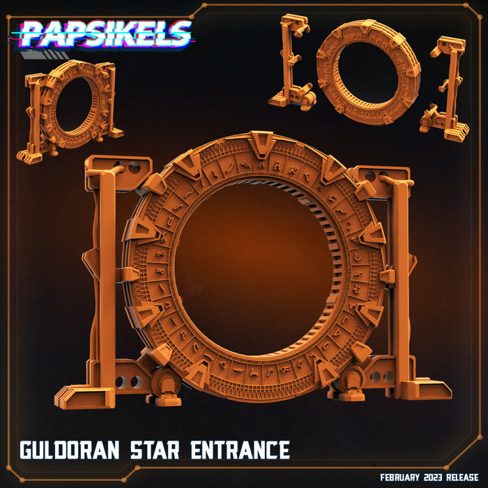 Guldoran Star Entrance | Star Entrance | Sci-Fi Miniature | Papsikels TabletopXtra