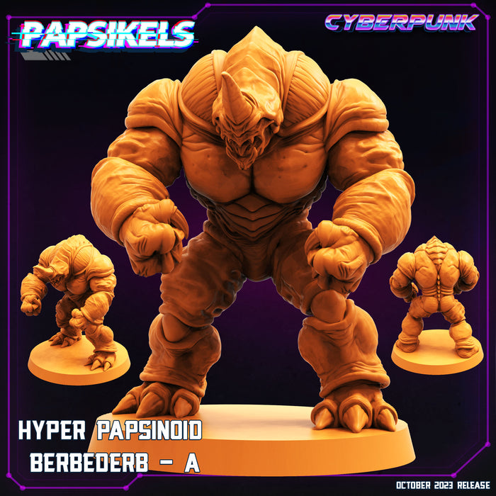 Hyper Papsinoid Berbederb A | Cyberpunk | Sci-Fi Miniature | Papsikels
