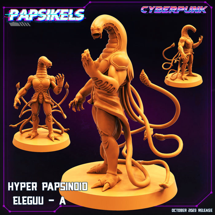 Hyper Papsinoid Eleguu A | Cyberpunk | Sci-Fi Miniature | Papsikels