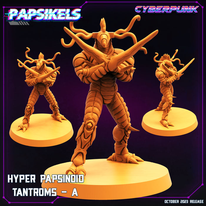 Hyper Papsinoid Tantroms Miniatures | Cyberpunk | Sci-Fi Miniature | Papsikels