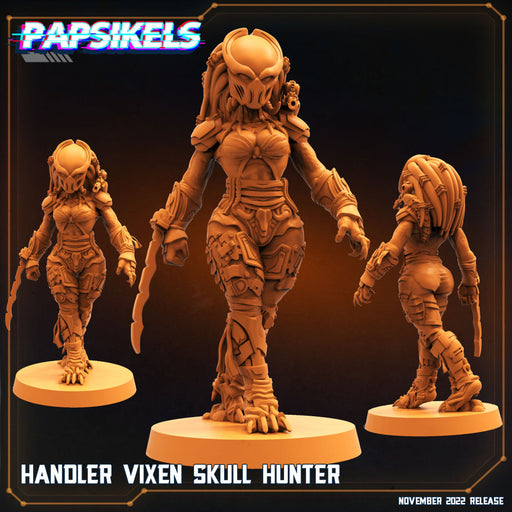 Handler Vixen Skull Hunter | Sci-Fi Specials | Sci-Fi Miniature | Papsikels TabletopXtra