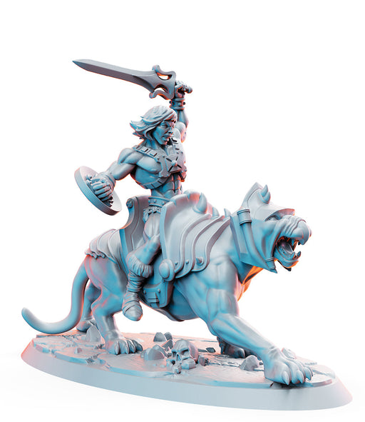 He-Darr on War Tigarr | Those Wonderful 80's | Fantasy Miniature | RN Estudio TabletopXtra