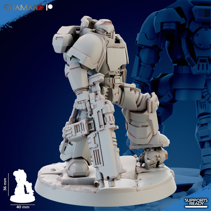 Heavy Imperator Miniatures | Brotherhood | Sci-Fi Miniature | Ghamak TabletopXtra