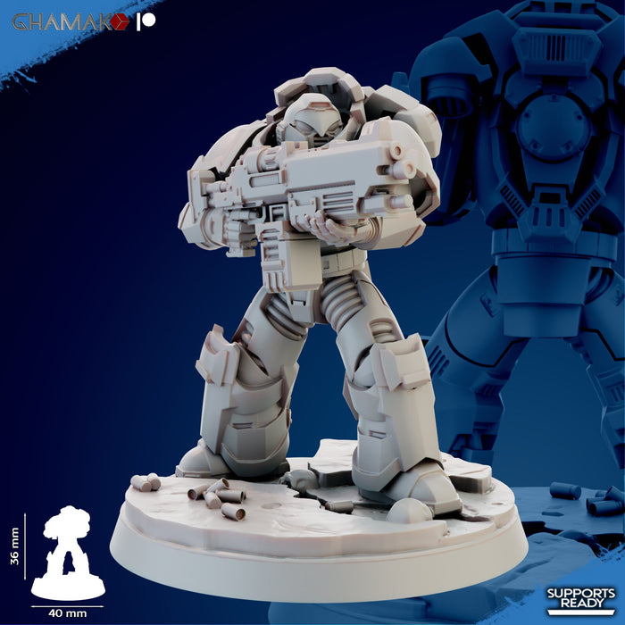 Heavy Imperator Miniatures | Brotherhood | Sci-Fi Miniature | Ghamak TabletopXtra