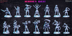 Heroine's Quest Miniatures (Full Set) | Fantasy Miniature | RN Estudio TabletopXtra