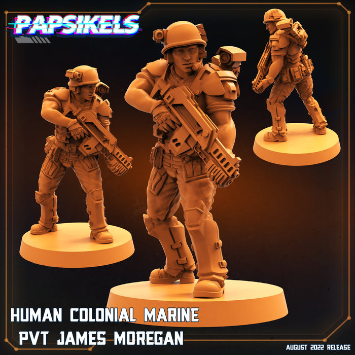 Human Miniatures | Alien Wars | Sci-Fi Miniature | Papsikels TabletopXtra